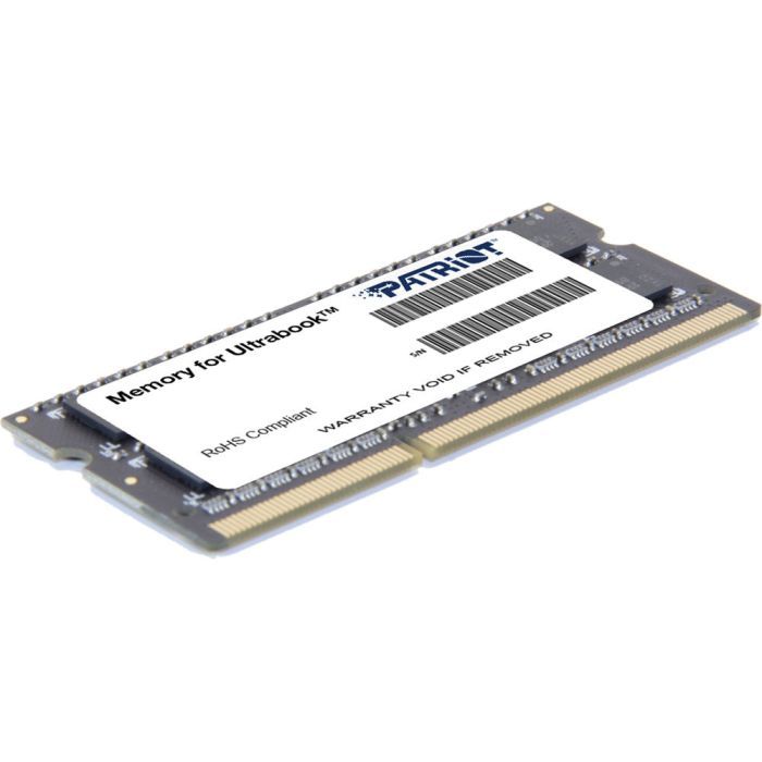 Модуль памяти для ноутбука SoDIMM DDR3L 4GB 1600 MHz Patriot (PSD34G1600L2S) изображение 2