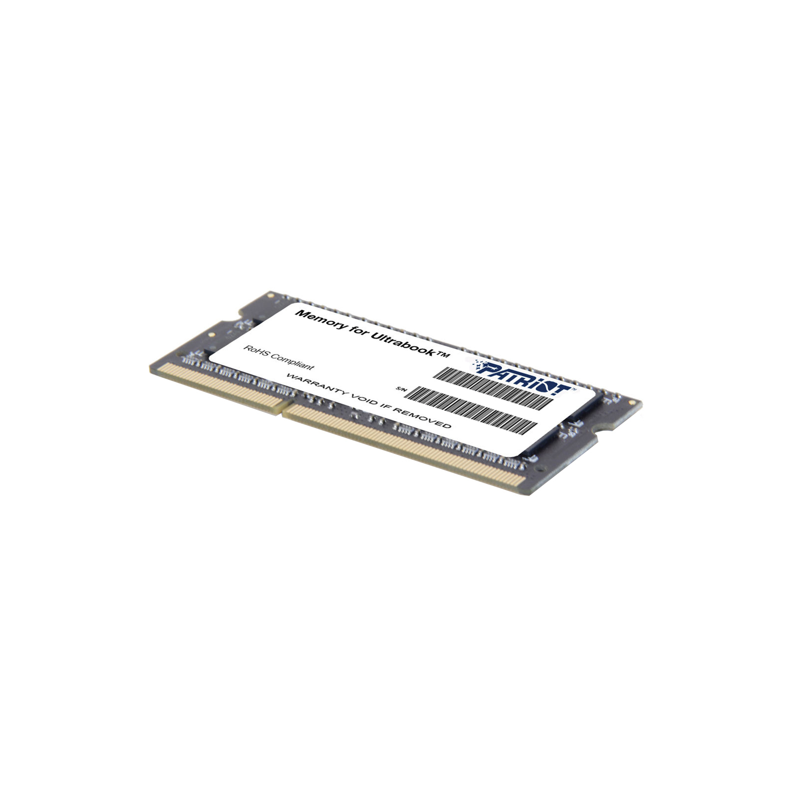 Модуль памяти для ноутбука SoDIMM DDR3L 2GB 1600 MHz Patriot (PSD32G1600L2S) изображение 3