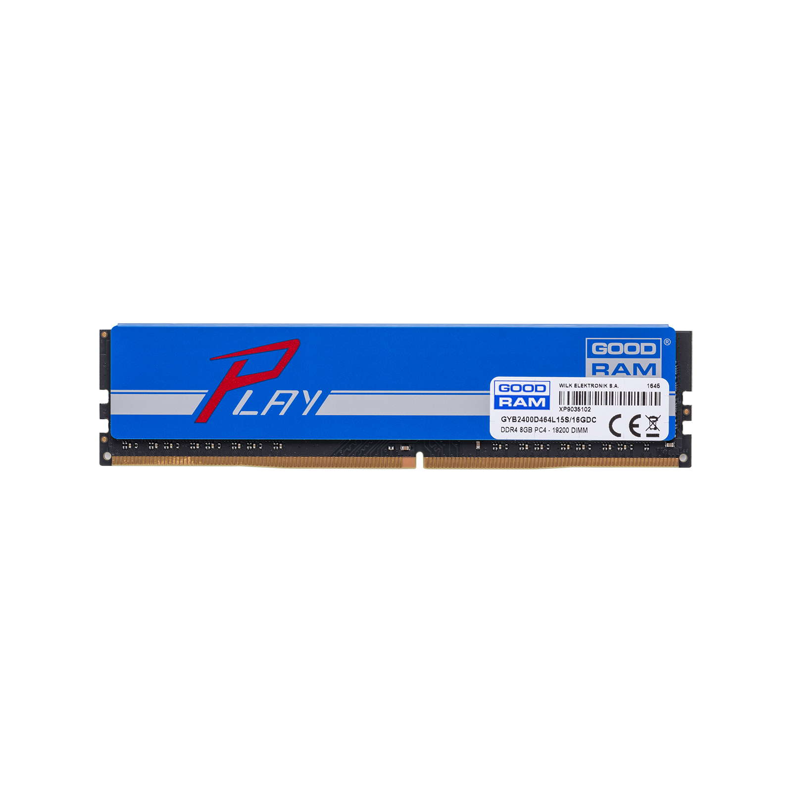 Модуль памяти для компьютера DDR4 16GB (2x8GB) 2400 MHz PLAY Blue Goodram (GYB2400D464L15S/16GDC) изображение 2
