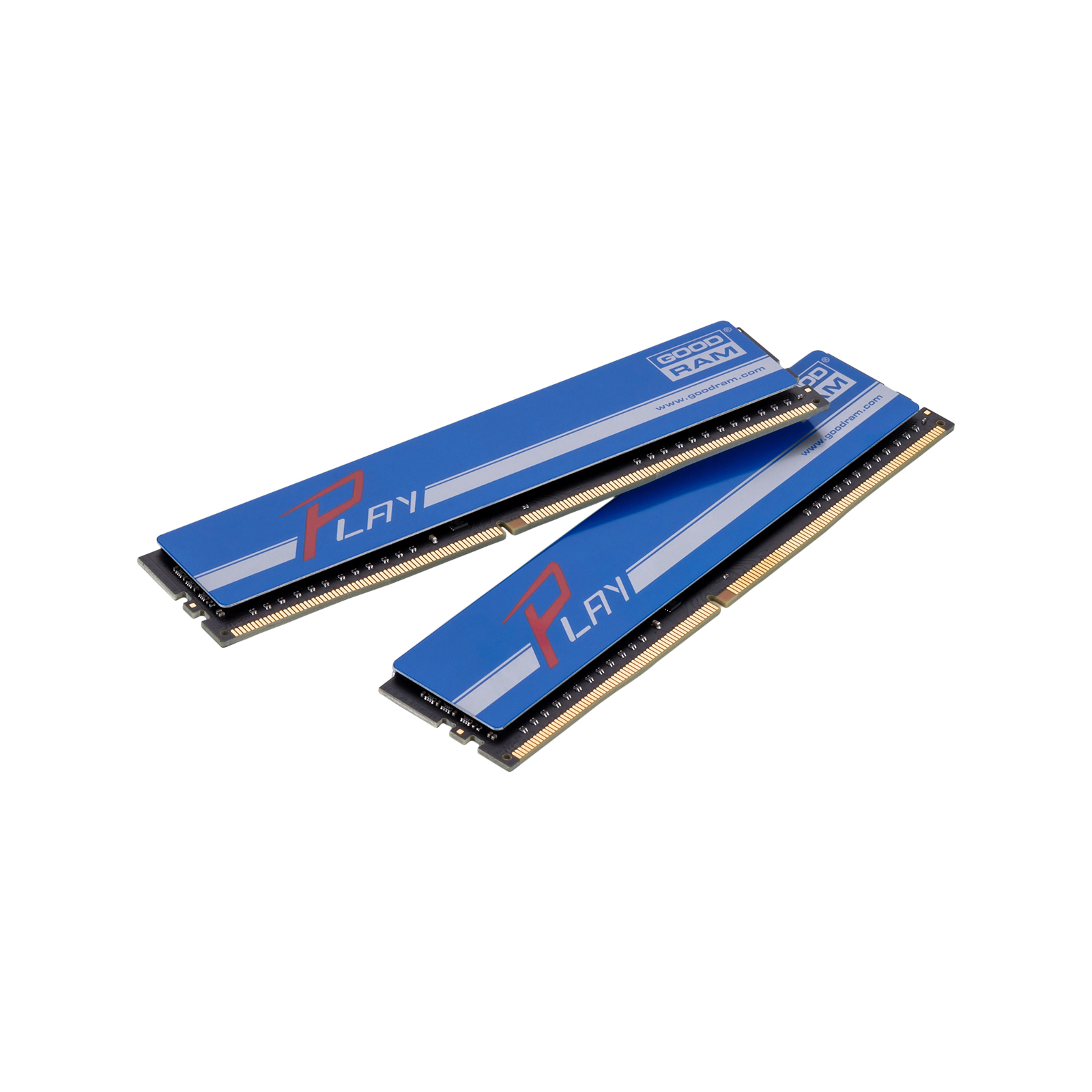 Модуль памяти для компьютера DDR4 16GB (2x8GB) 2400 MHz PLAY Blue Goodram (GYB2400D464L15S/16GDC)