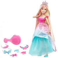 Кукла Barbie Принцесса Сказочные волосы (DKR09) изображение 2