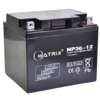 Фото - Батарея для ДБЖ Matrix Батарея до ДБЖ  12V 36AH  NP36-12 (NP36-12)