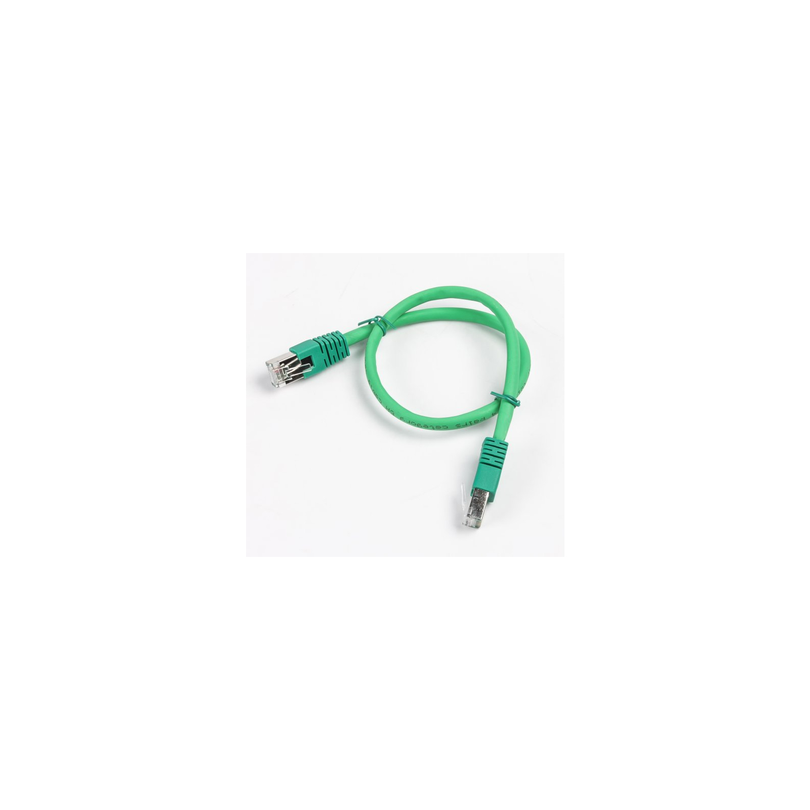 Патч-корд 1.5м S/FTP Cat 6A CU LSZH green Cablexpert (PP6A-LSZHCU-G-1.5M) зображення 2