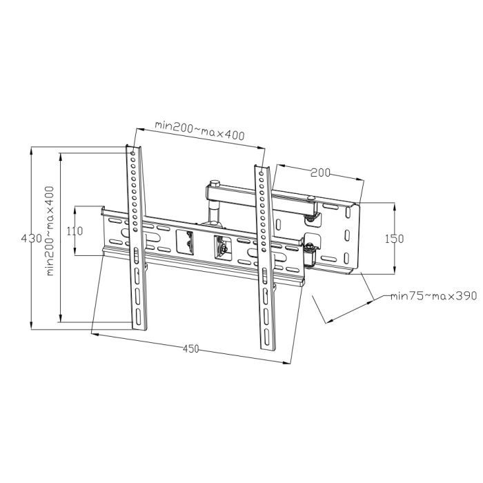 Кронштейн Vinga TM32-4453 изображение 2