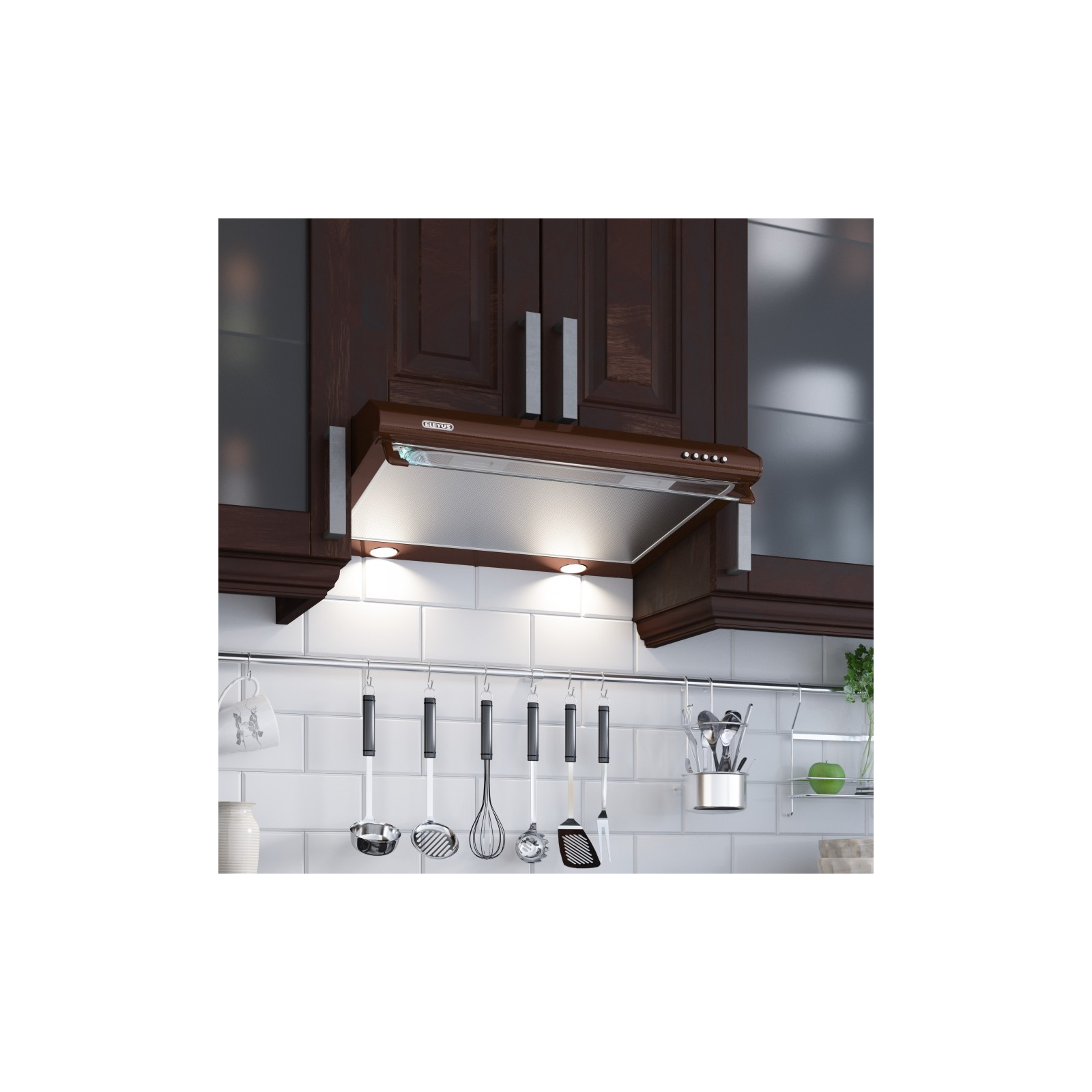 Вытяжка кухонная Eleyus BONA ІІ LED SMD 60 BL изображение 10