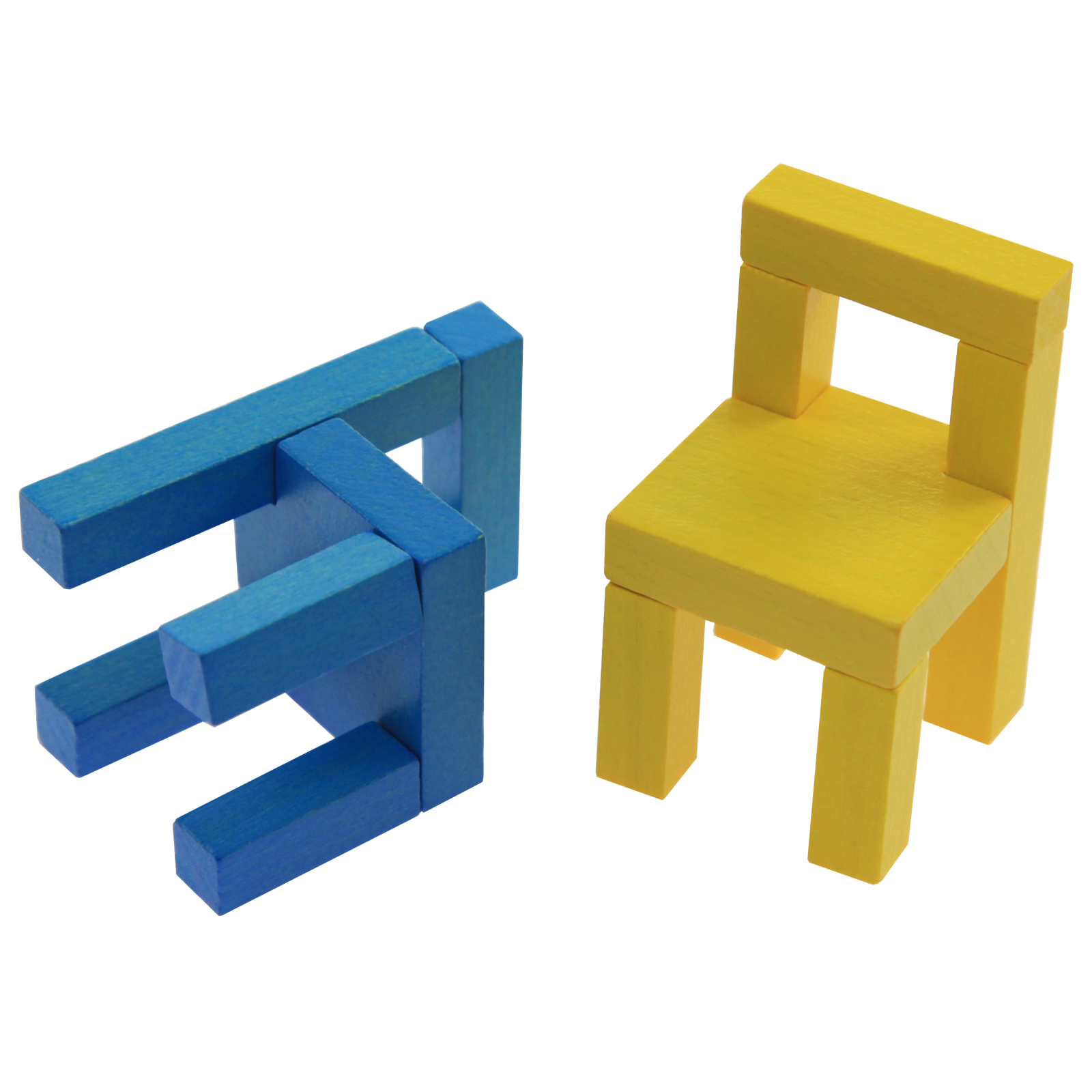 Розвиваюча іграшка Goki Балансирующие стулья (56929) зображення 3