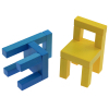 Розвиваюча іграшка Goki Балансирующие стулья (56929) зображення 3