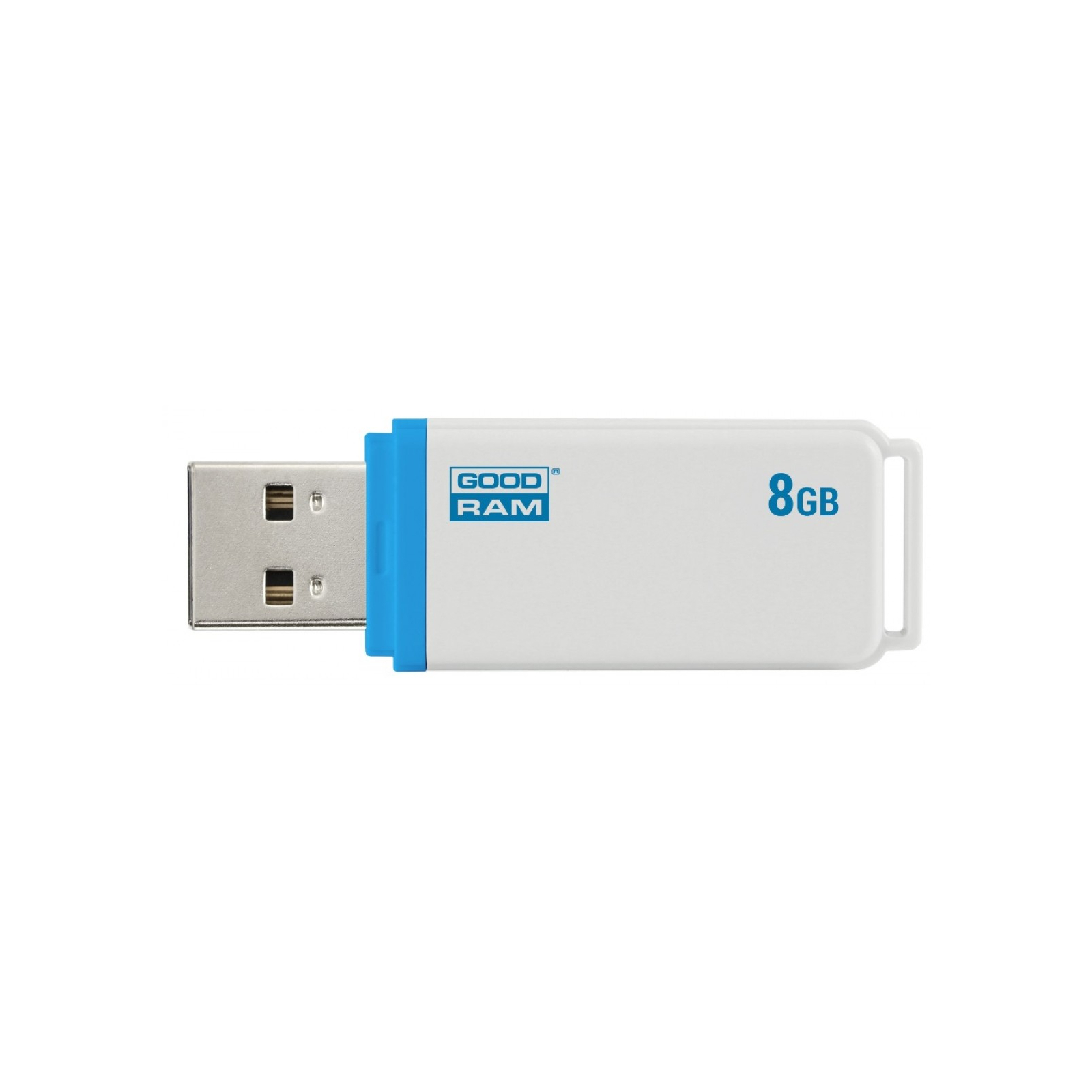 USB флеш накопитель Goodram 8GB UMO2 White USB 2.0 (UMO2-0080W0R11) изображение 4