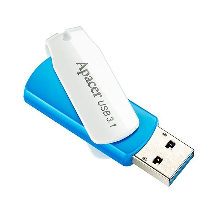 USB флеш накопитель Apacer 32GB AH357 Blue USB 3.1 (AP32GAH357U-1) изображение 5