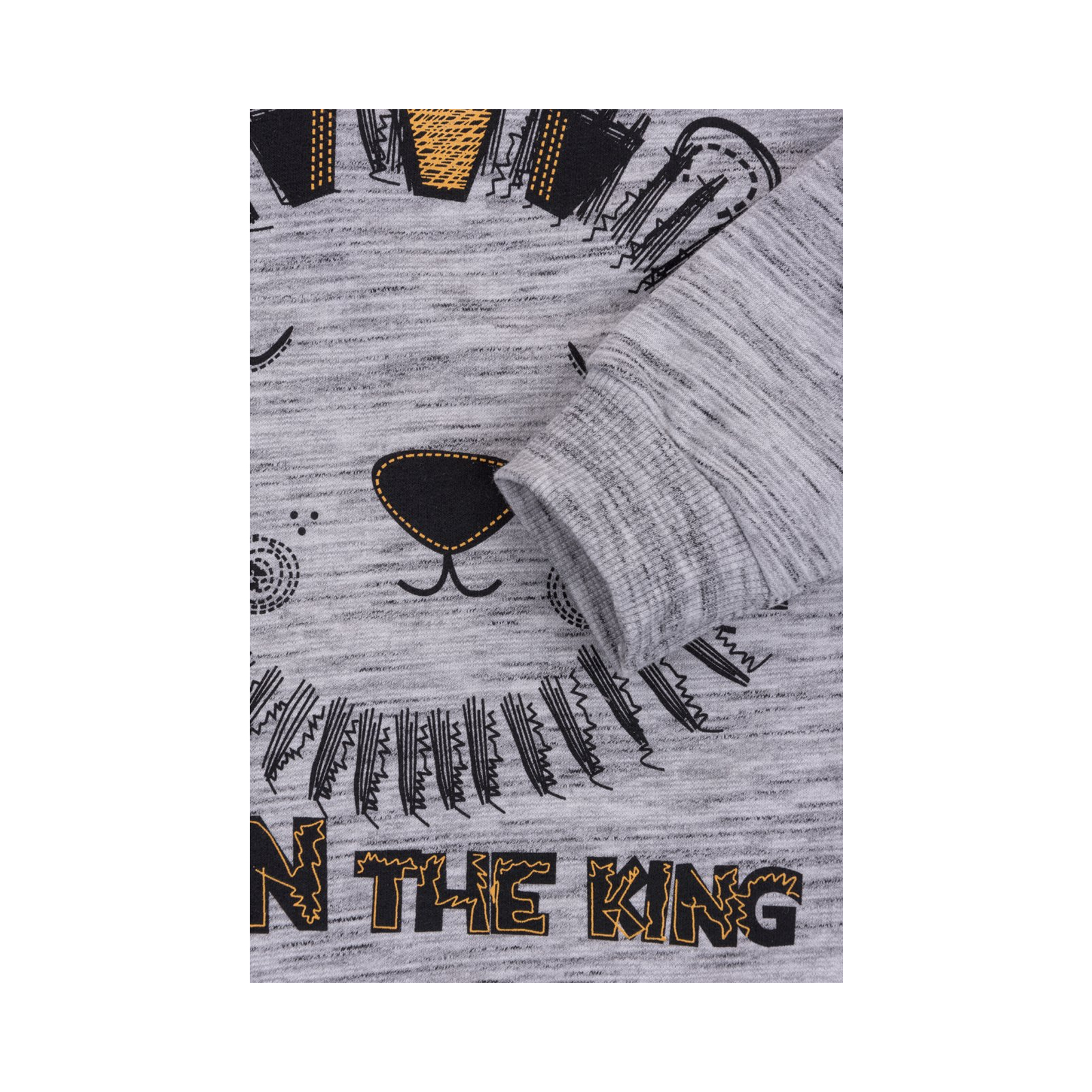 Набор детской одежды Breeze "LION THE KING" (6679-80B-gray) изображение 8