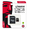 Карта пам'яті Kingston 128GB microSDXC class 10 UHS-I Canvas Select (SDCS/128GB) зображення 3