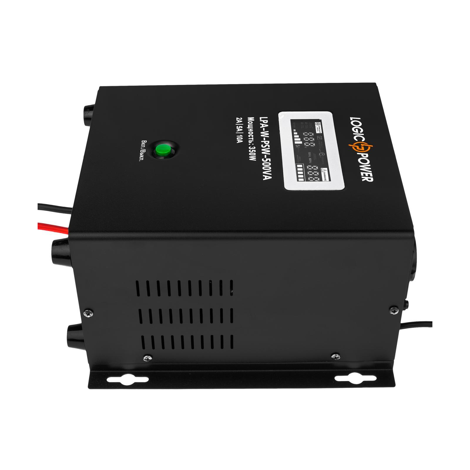 Пристрій безперебійного живлення LogicPower LPA- W - PSW-500VA, 2A/5А/10А (7145) зображення 8