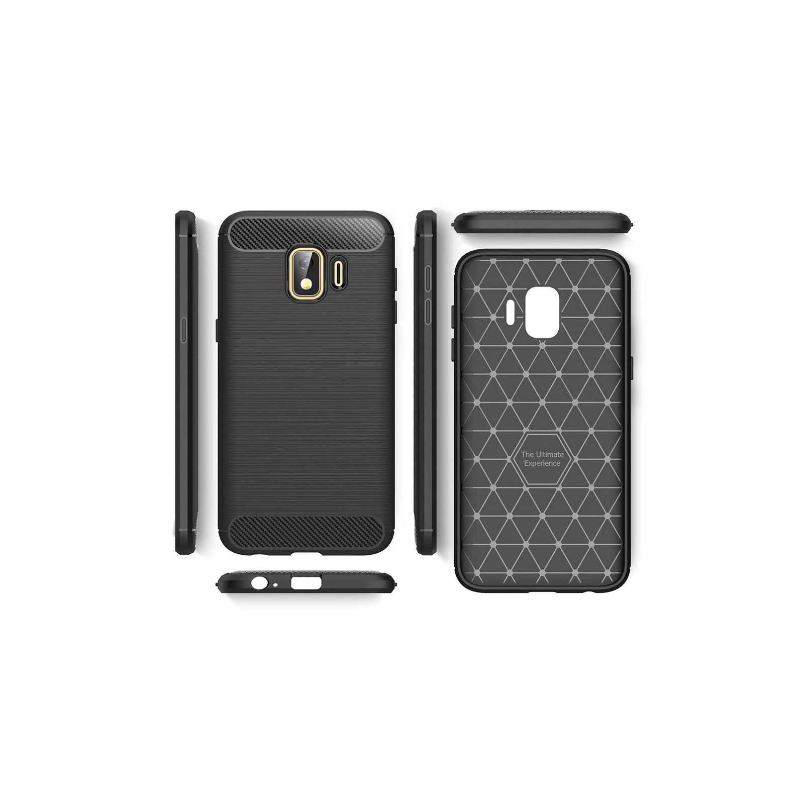 Чохол до мобільного телефона Laudtec для Samsung Galaxy J2 Core Carbon Fiber (Black) (LT-J2C) зображення 3