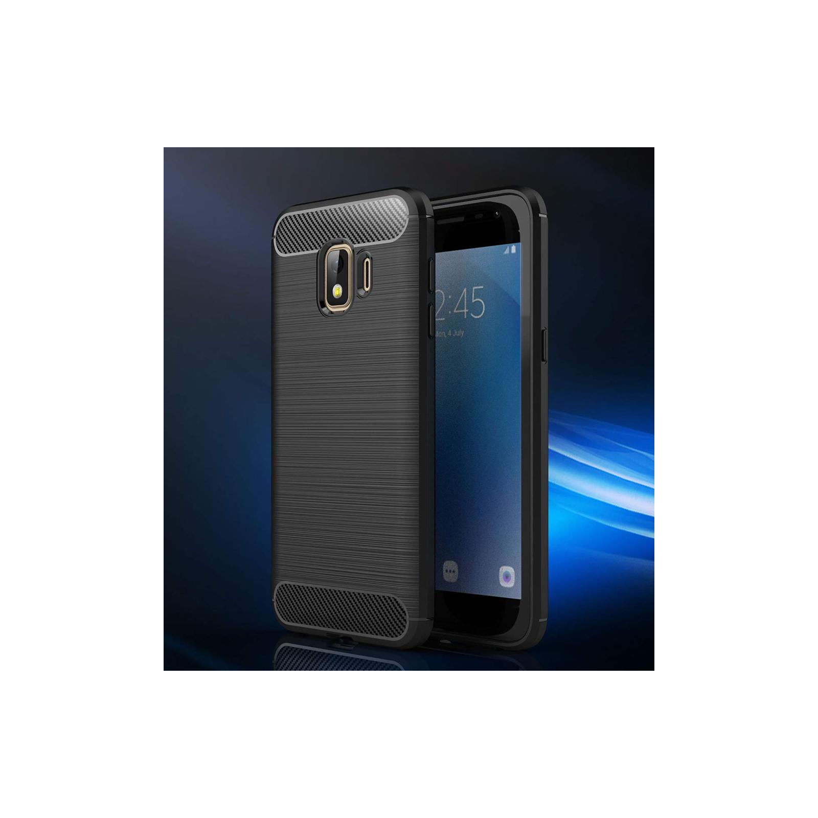 Чохол до мобільного телефона Laudtec для Samsung Galaxy J2 Core Carbon Fiber (Black) (LT-J2C) зображення 6