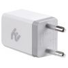 Зарядное устройство 2E USB Wall Charger USB:DC5V/2.1A, white (2E-WC1USB2.1A-W) изображение 2