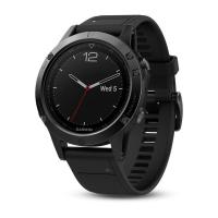Смарт-часы Garmin Fenix 5 Sapphire Black with Yellow Silicon (010-01688-67)