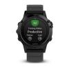 Смарт-часы Garmin Fenix 5 Sapphire Black with Yellow Silicon (010-01688-67) изображение 2
