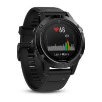 Смарт-часы Garmin Fenix 5 Sapphire Black with Yellow Silicon (010-01688-67) изображение 3