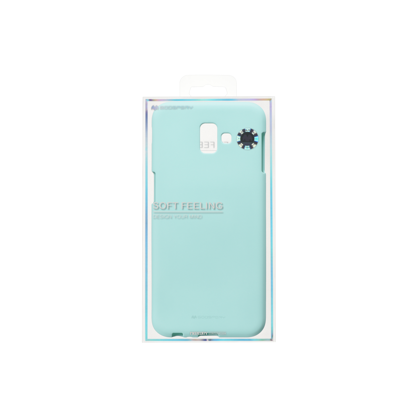 Чехол для мобильного телефона Goospery Samsung Galaxy J6 Plus (J610F) SF Jelly Mint (8809621301150) изображение 3