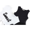 Платье Breeze с топом "SWEET" (12727-116G-black) изображение 3