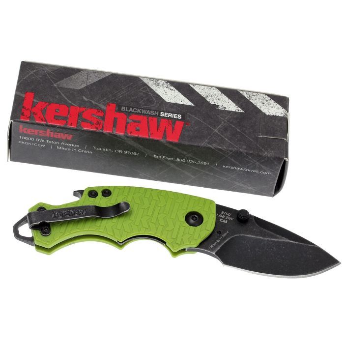 Нож Kershaw Shuffle lime (8700LIMEBW) изображение 9