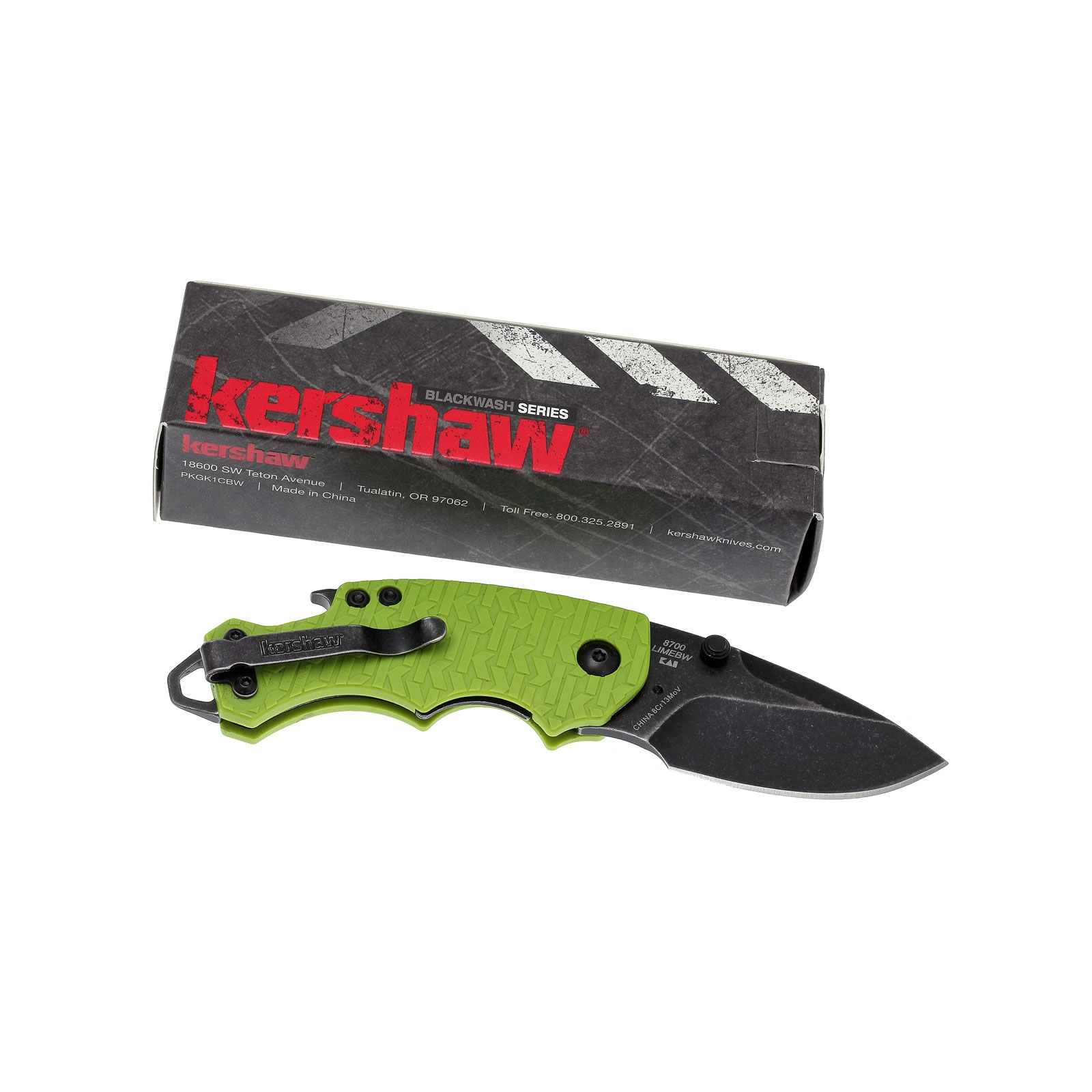 Нож Kershaw Shuffle голубой (8700TEALBW) изображение 9