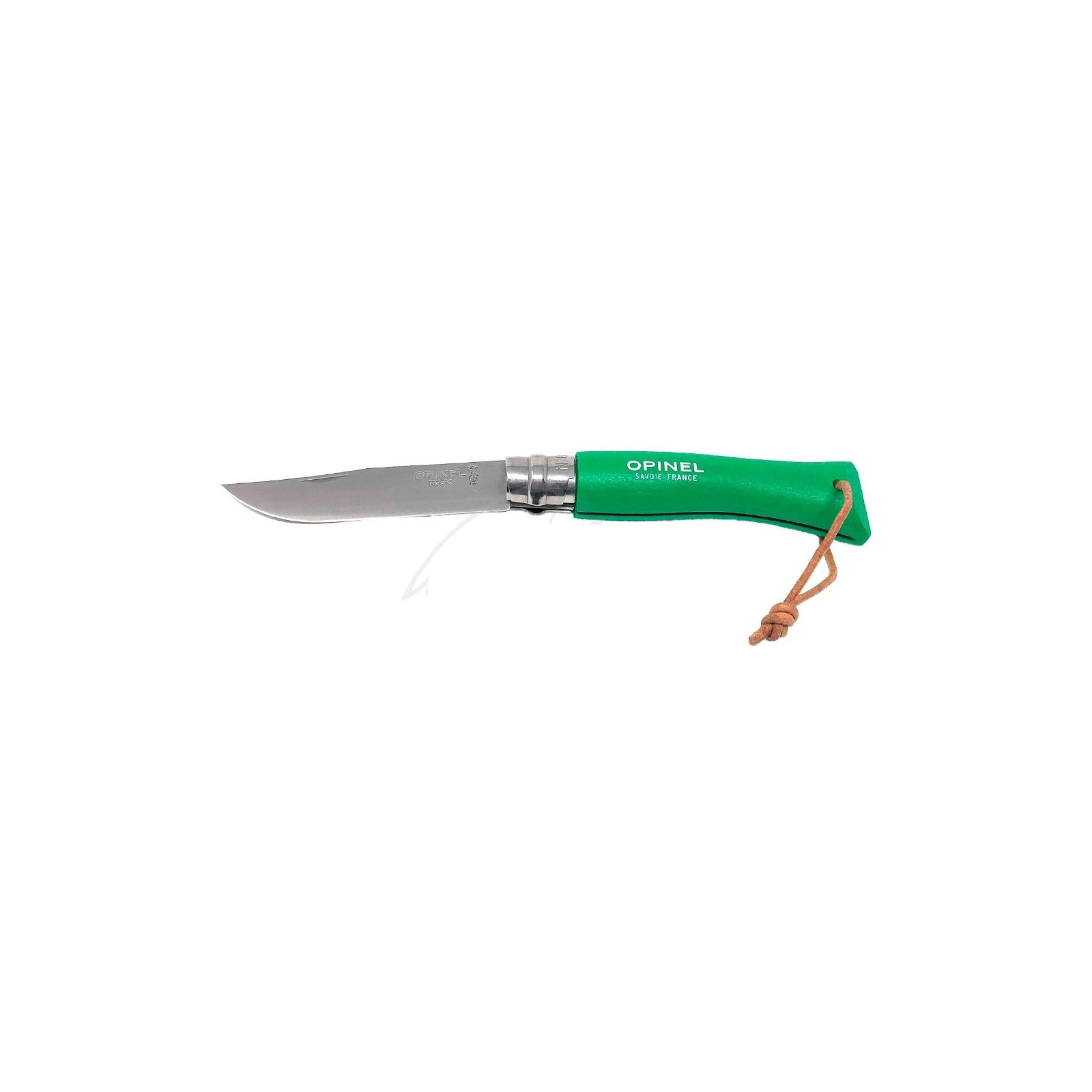 Нож Opinel №7 Inox VRI Trekking зеленый, без упаковки (002210)
