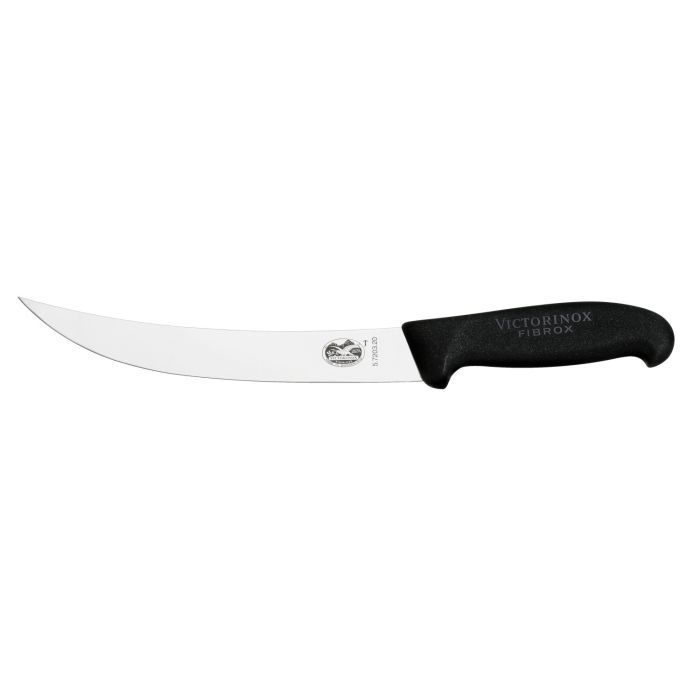 Кухонный нож Victorinox Fibrox обвалочный 20 см, черный (5.7203.20)