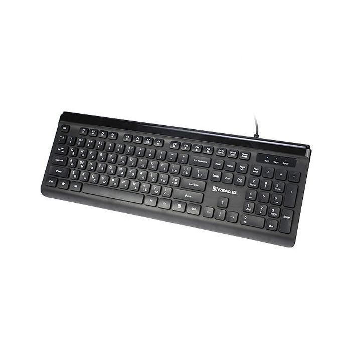 Клавиатура REAL-EL 7085 Comfort Black изображение 2