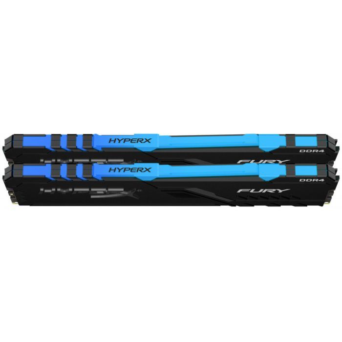 Модуль памяти для компьютера DDR4 16GB (2x8GB) 3200 MHz HyperX FURY RGB Kingston Fury (ex.HyperX) (HX432C16FB3AK2/16) изображение 4