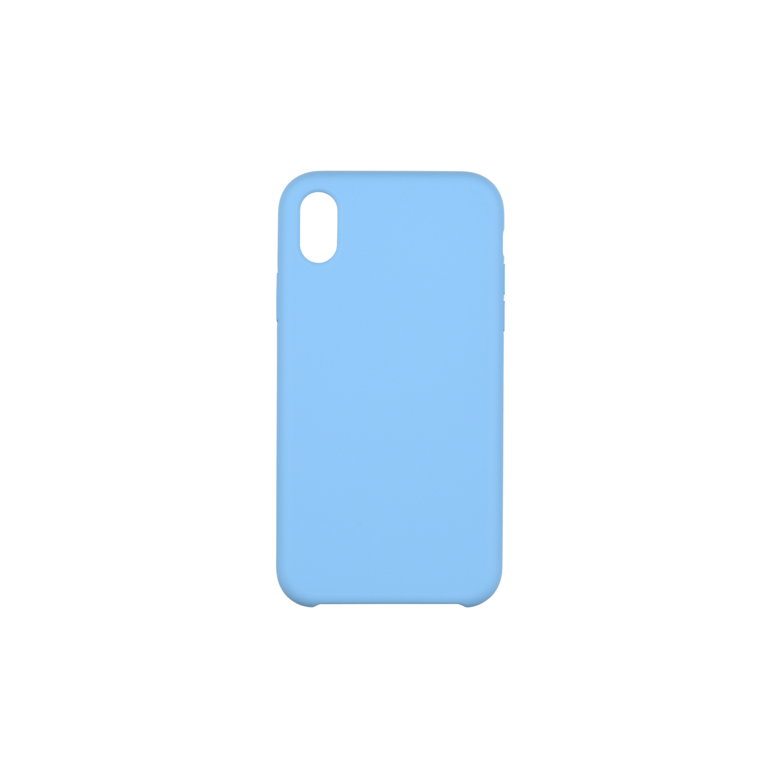 Чехол для мобильного телефона 2E Apple iPhone XR, Liquid Silicone, Skyblue (2E-IPH-XR-NKSLS-SKB)