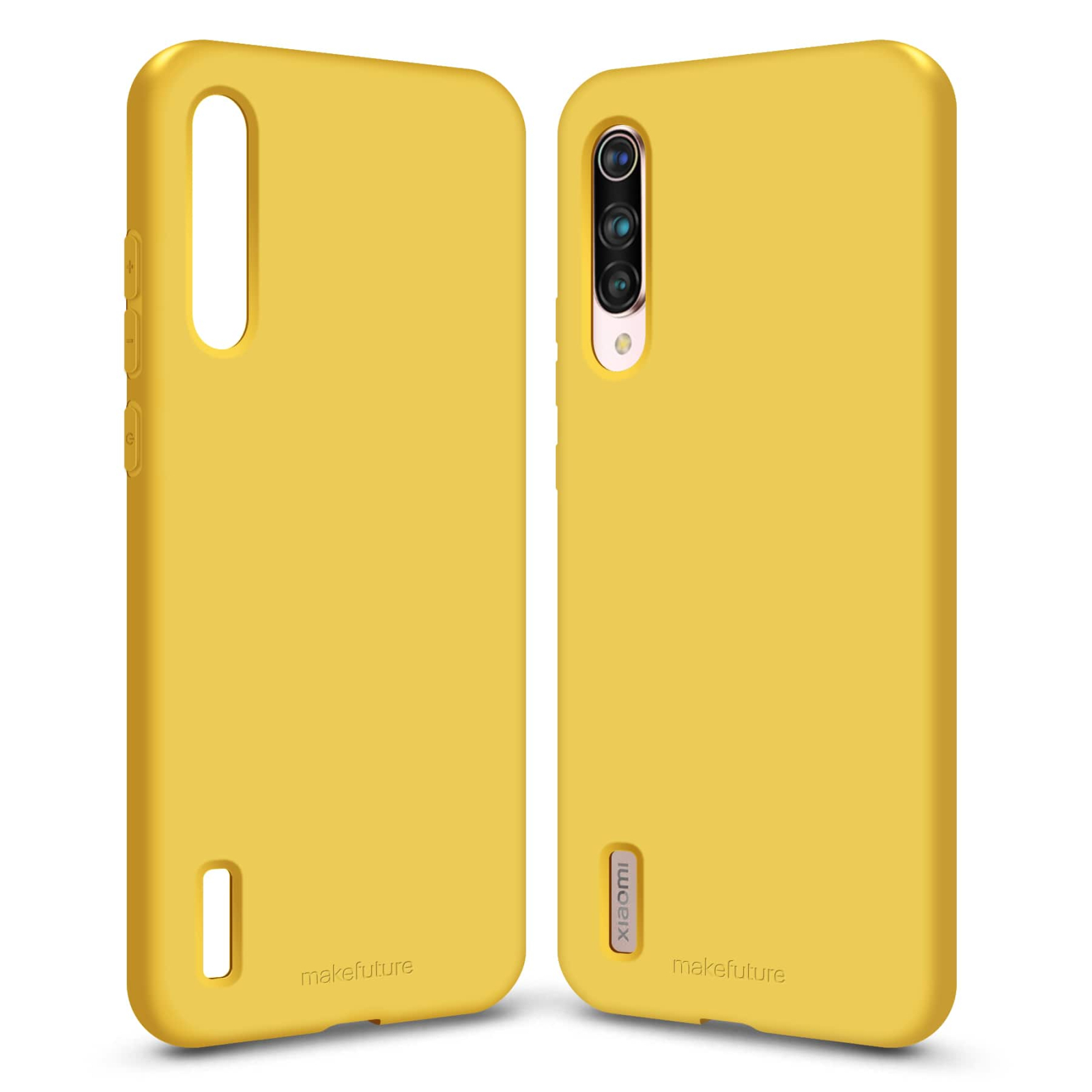 Чохол до мобільного телефона MakeFuture Xiaomi Mi 9 Lite Flex (Soft-touch TPU) Yellow (MCF-XM9LYE) зображення 3
