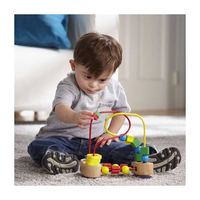 Развивающая игрушка Melissa&Doug Классический мини-лабиринт с бусинами (MD13042) изображение 3