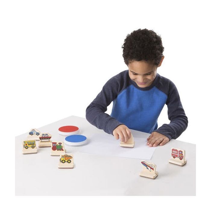 Набір для творчості Melissa&Doug Штампи Автомобілі (MD12391) зображення 3