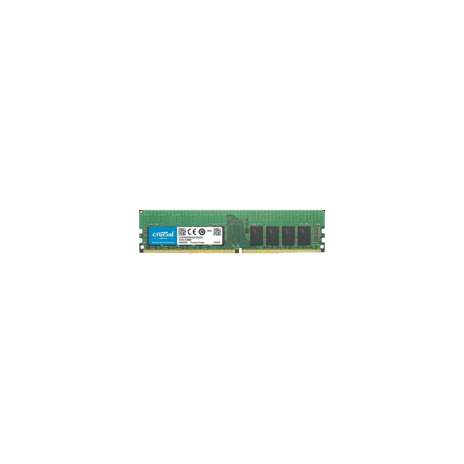 Модуль памяти для сервера DDR4 16GB ECC RDIMM 2933MHz 2Rx8 1.2V CL21 Micron (CT16G4RFD8293)