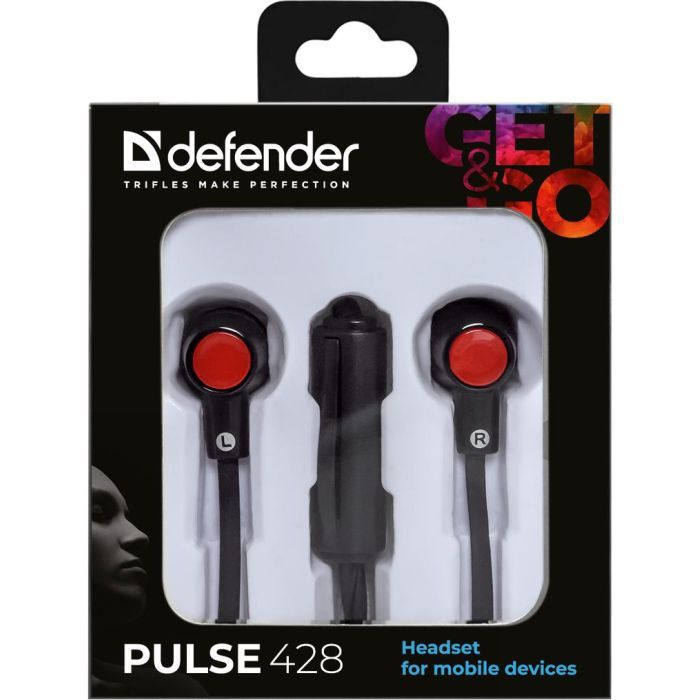 Наушники Defender Pulse 428 Black (63428) изображение 3