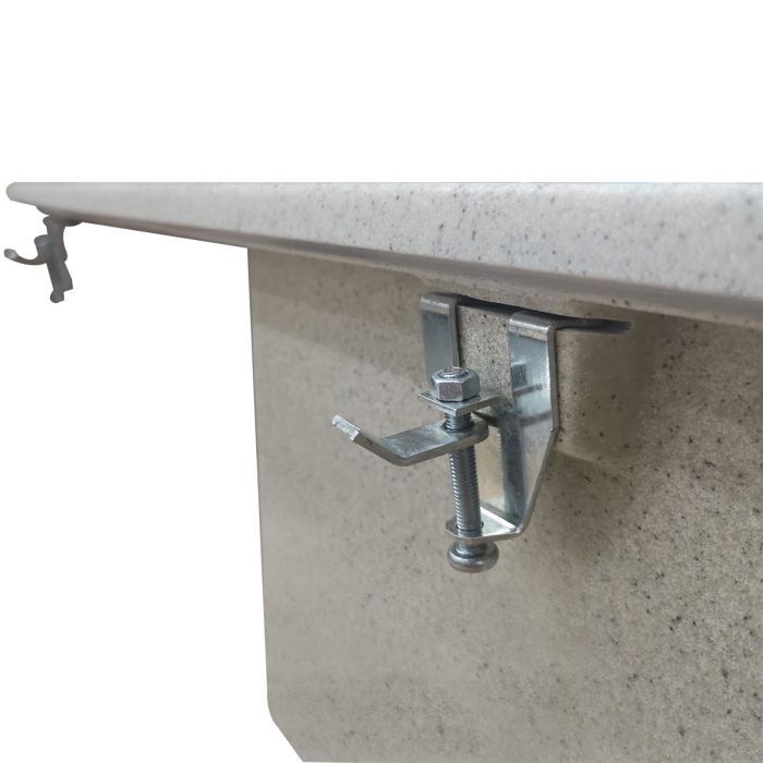 Мойка кухонная Ventolux STELLA (GRAY GRANIT) изображение 7