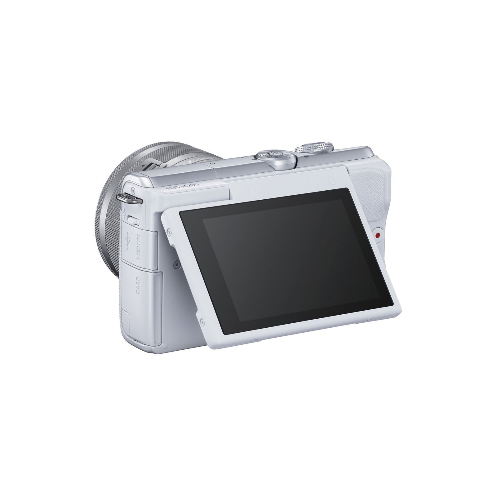 Цифровой фотоаппарат Canon EOS M200 + 15-45 IS STM White (3700C032) изображение 8