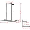 Вытяжка кухонная Weilor WPS 6230 SS 1000 LED изображение 11