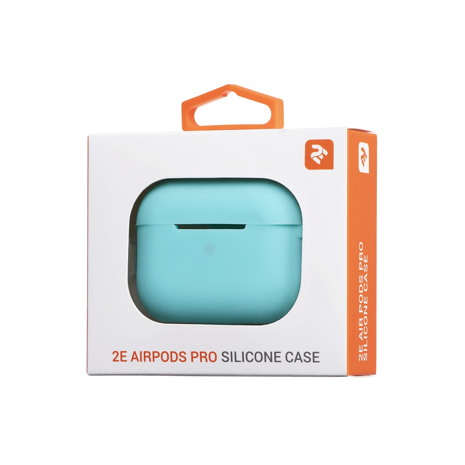 Чохол для навушників 2E для Apple AirPods Pro Pure Color Silicone 2.5 мм Mint (2E-PODSPR-IBPCS-2.5-MT) зображення 4