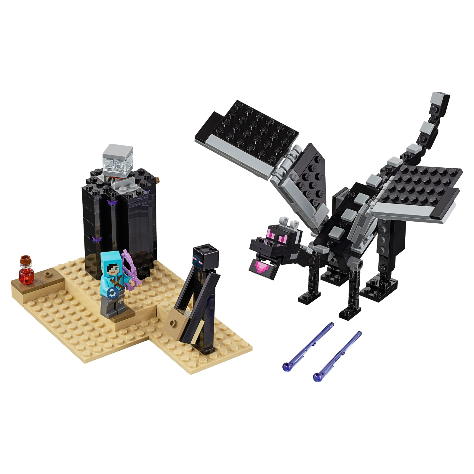 Конструктор LEGO MINECRAFT Остання битва 222 деталі (21151) зображення 2