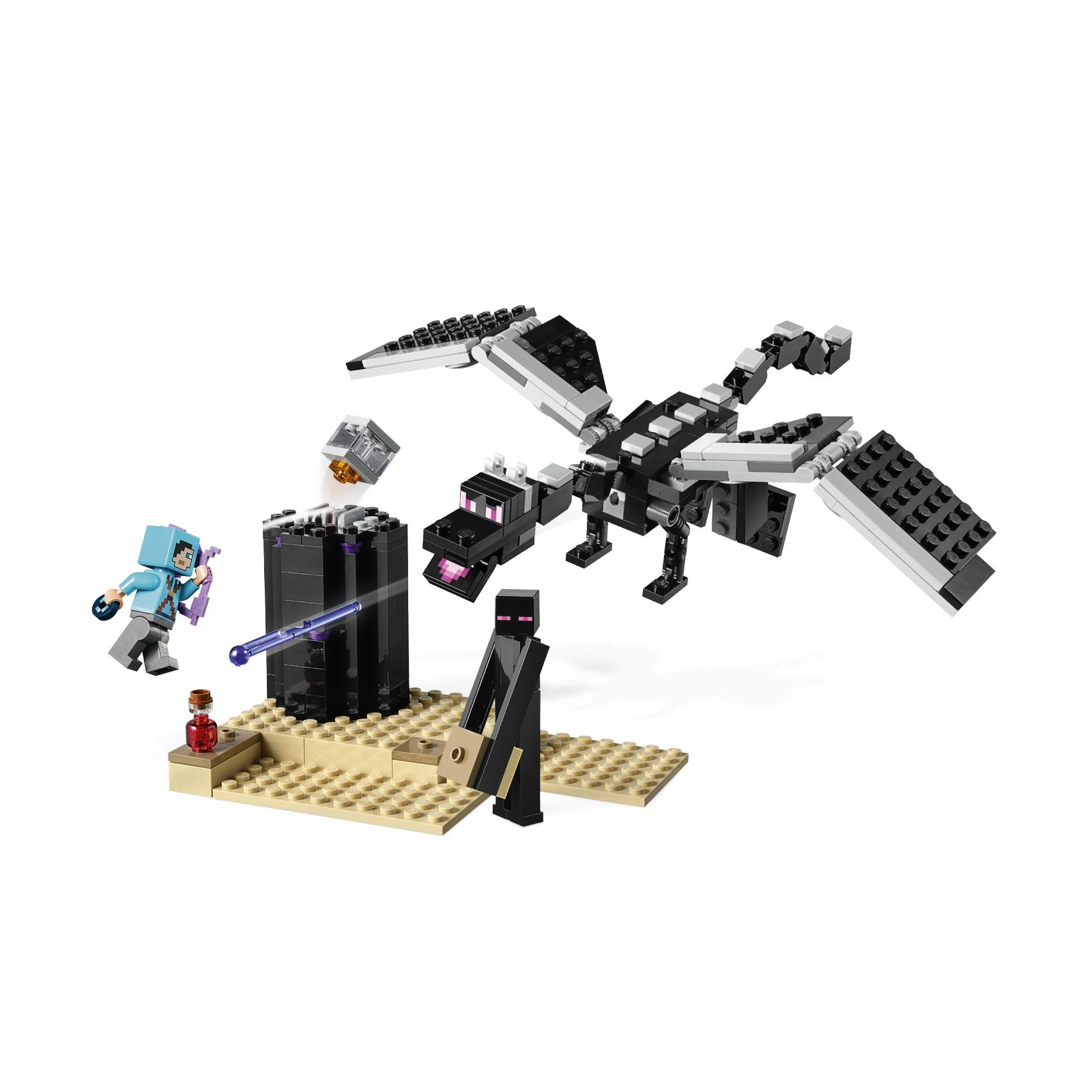 Конструктор LEGO MINECRAFT Остання битва 222 деталі (21151) зображення 3