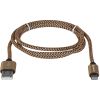 Дата кабель USB 2.0 AM to Lightning 1.0m gold Defender (87806) изображение 2