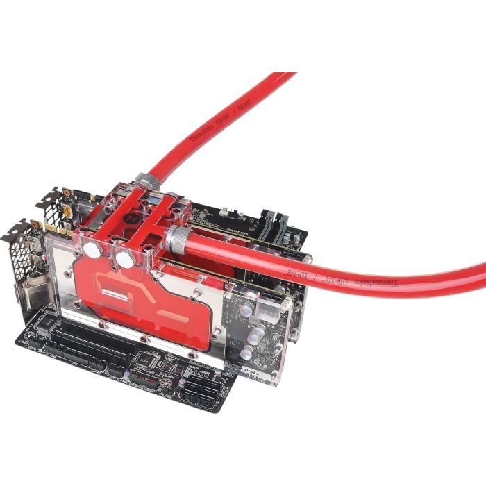 Термінал для CРO ThermalTake Pacific VGA Bridge Dual Series 3-Slot Transparent (CL-W136-PL00TR-A) зображення 4