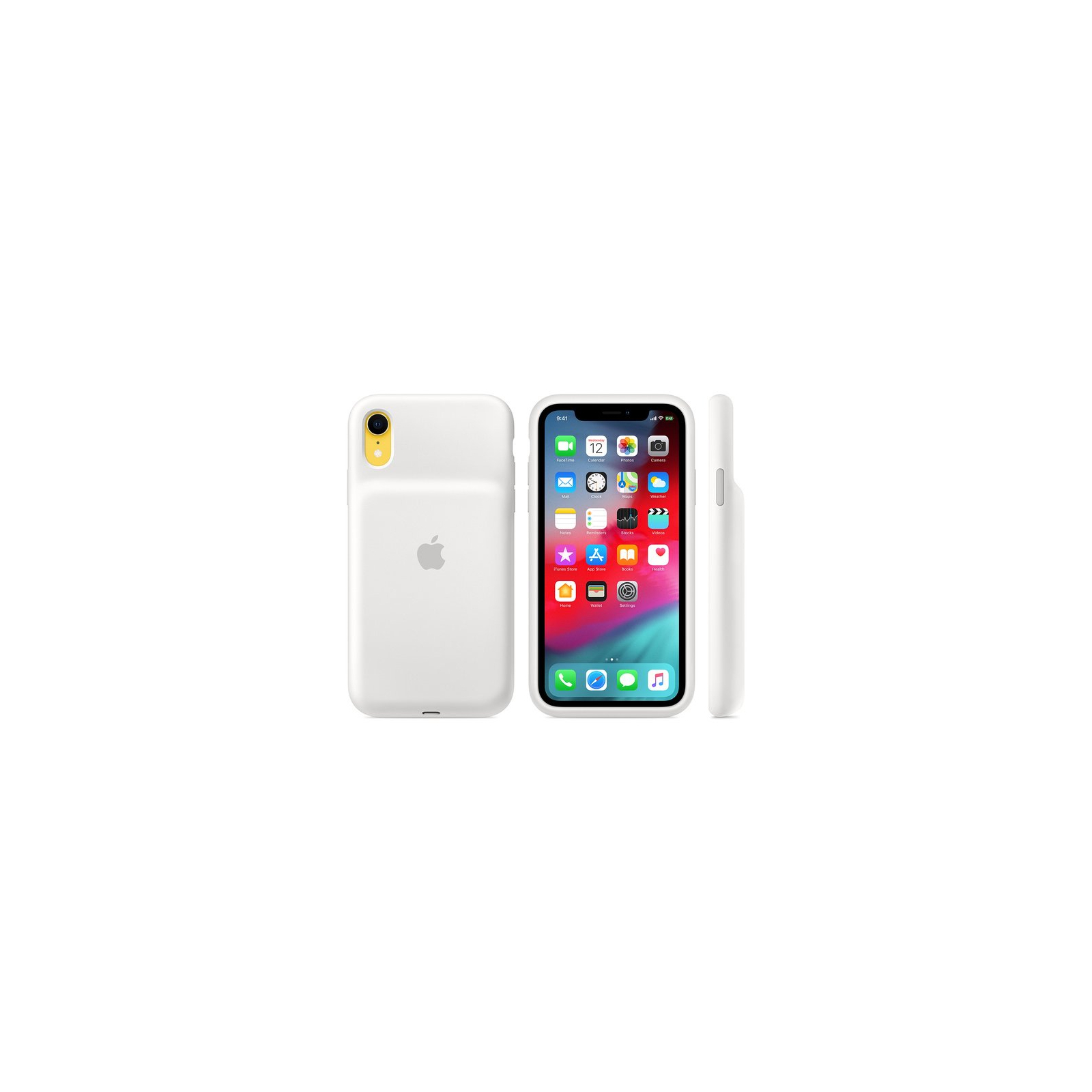 Чохол до мобільного телефона Apple iPhone XR Smart Battery Case - White (MU7N2ZM/A) зображення 3