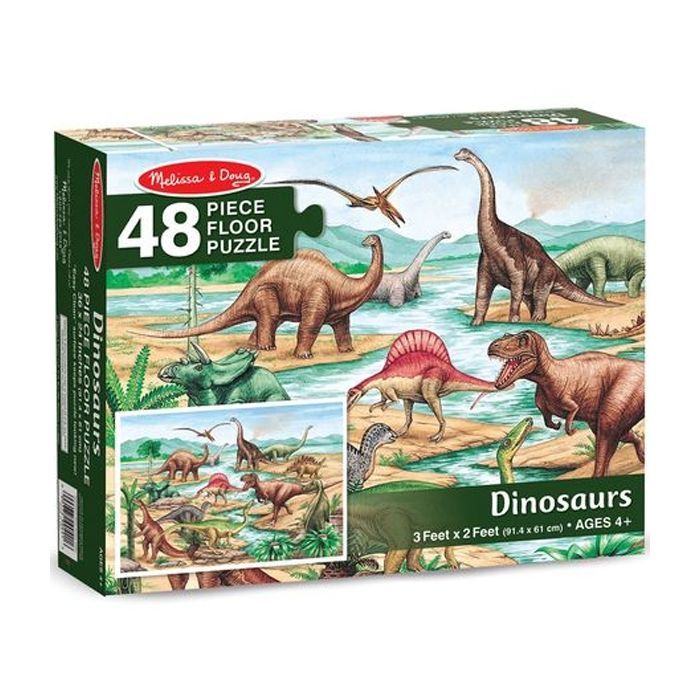 Пазл Melissa&Doug Мега "Динозаври" , 48 елементів (MD10421) зображення 3