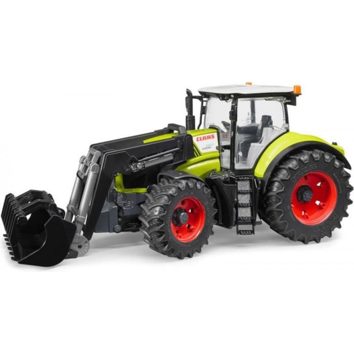 Спецтехника Bruder трактор Claas Axion 950 с погрузчиком (03013)