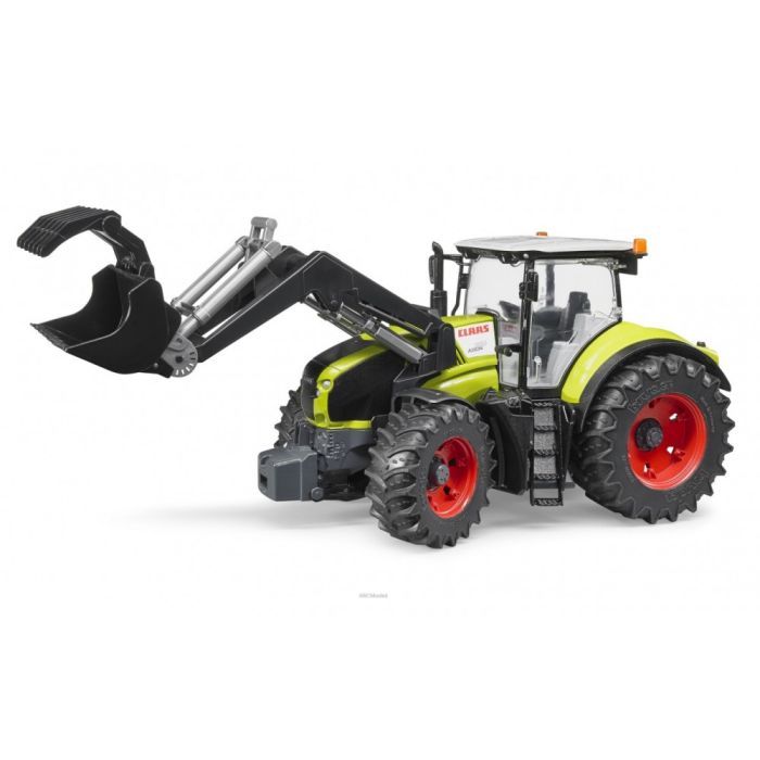 Спецтехника Bruder трактор Claas Axion 950 с погрузчиком (03013) изображение 3