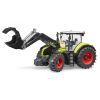 Спецтехника Bruder трактор Claas Axion 950 с погрузчиком (03013) изображение 3