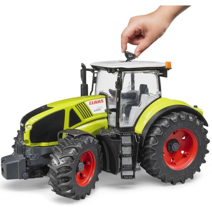Спецтехника Bruder трактор Claas Axion 950 с погрузчиком (03013) изображение 8